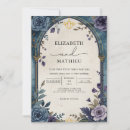 Search for purple and teal wedding invitations Garden