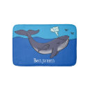Search for whale bath mats Illustration