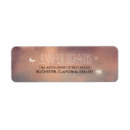 Search for firefly return address labels Rustic