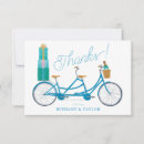Search for bicycle thank you cards Watercolor