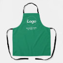 Search for green logo aprons Business branding