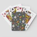 Search for space rocket playing cards Moon