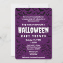 Search for spooky baby shower invitations Bat
