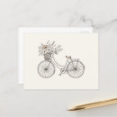 Search for bicycle basket postcards Flowers