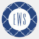 Search for navy blue envelope seals Monogrammed