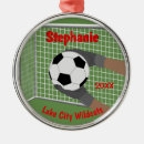 Search for soccer goalie christmas tree decorations Athlete