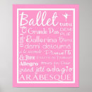 Search for ballet studio posters Typography
