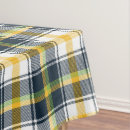 Search for tartan tablecloths Yellow