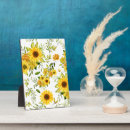 Search for sunflower plaques Watercolor