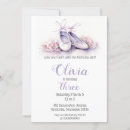 Search for ballerina shoes birthday invitations Elegant