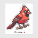 Search for northern cardinal stickers Avian