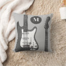 Search for rock and roll cushions Black and white