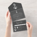 Search for anchor wedding invitations Simple