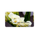 Search for white calla lily return address labels Lilies