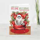 Search for ragdoll cat christmas cards Cats