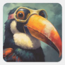 Search for tropical rainforest animals stickers Bird