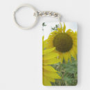 Search for sunflower rectangular key rings Floral
