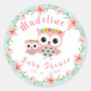 Search for whimsical owl stickers Floral