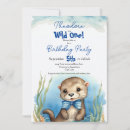 Search for wild otters Cute