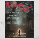 Search for black felines flyers Halloween