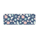 Search for hand painted return address labels Blue