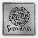 Search for smartass stickers Sarcastic