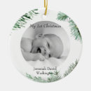 Search for pine christmas tree decorations Baby photo
