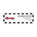 Search for car racing return address labels Boy