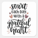 Search for grateful stickers Typography