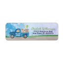 Search for mail truck return address labels Baby shower