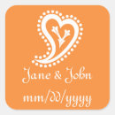Search for paisley wedding stickers Heart