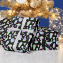 Search for spooky christmas wrapping paper Black