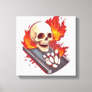 Search for sugar skull canvas prints Skeleton