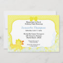 Search for rubber ducky birthday invitations Bubbles