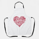 Search for happy valentines day aprons Girlfriend