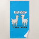 Search for llama beach towels Humour