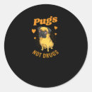 Search for funny pug stickers Kawaii