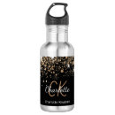 Search for glitter water bottles Black