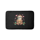 Search for cute sloth bath mats Kawaii