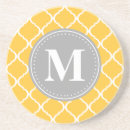 Search for yellow and grey coasters Geometric