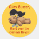 Search for funny bear cartoon stickers Humour