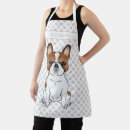 Search for bulldog cartoon aprons Cute