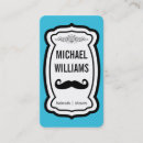 Search for moustaches business cards Boss