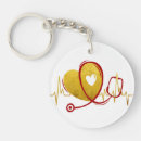 Search for medical stethoscope key rings Doctor