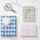 Search for gingham wrapping paper Minimalist