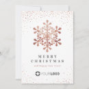 Search for rose gold snowflakes cards Watercolor