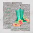 Search for boot laces invitations Cowboy
