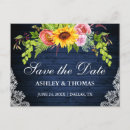 Search for sunflower save the date postcards Watercolor sunflower floral