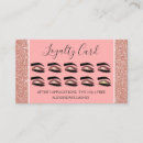 Search for eyelash extensions loyalty cards Glitter