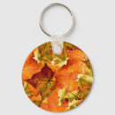 Search for fallen key rings Leaves